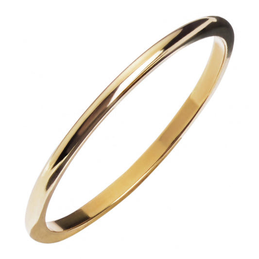 Durable & Stylish Domed Brass Ring – Perfect for Active Lifestyles